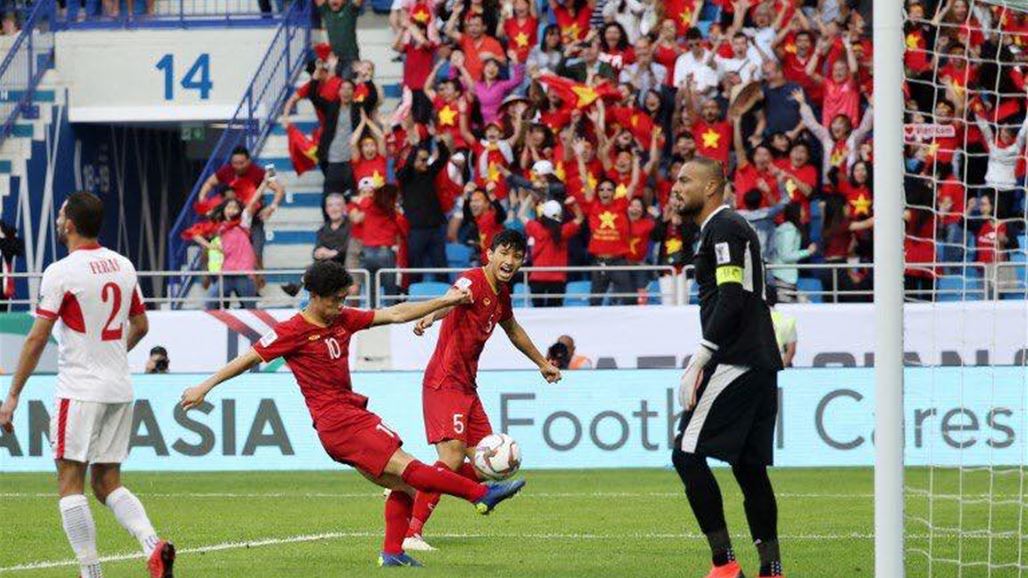 فيتنام تُقصي الاردن بركلات الترجيح وتبلغ ربع نهائي كأس آسيا