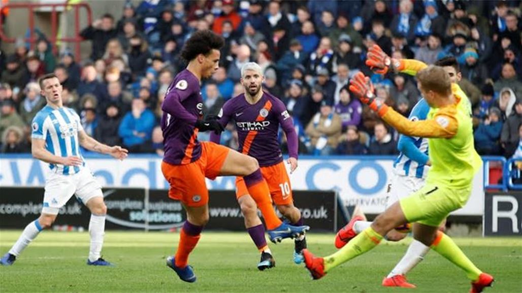 مانشستر سيتي يواصل مطاردة ليفربول بفوز سهل على هيديرسفيلد تاون