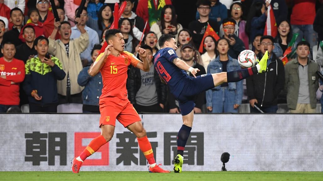 الصين تقلب الطاولة على تايلند وتسجل حضورها في ربع نهائي كأس آسيا