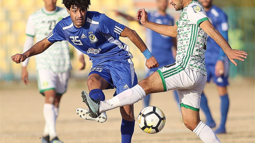 التعادل السلبي يحسم مواجهة الصقور امام النفط في كأس العراق