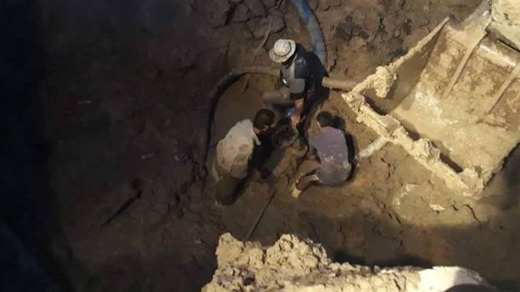 امانة بغداد تعلن إصلاح كسر بانبوب تسبب بانقطاع الماء عن بعض المحلات في الكرخ