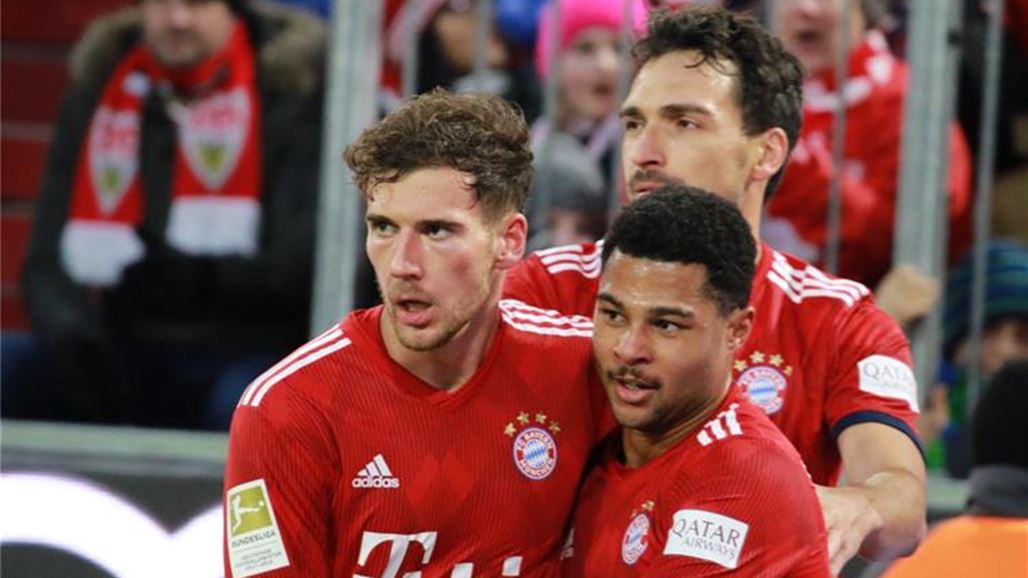 بايرن ميونخ يضرب شتوتجارت برباعية في البوندسليجا