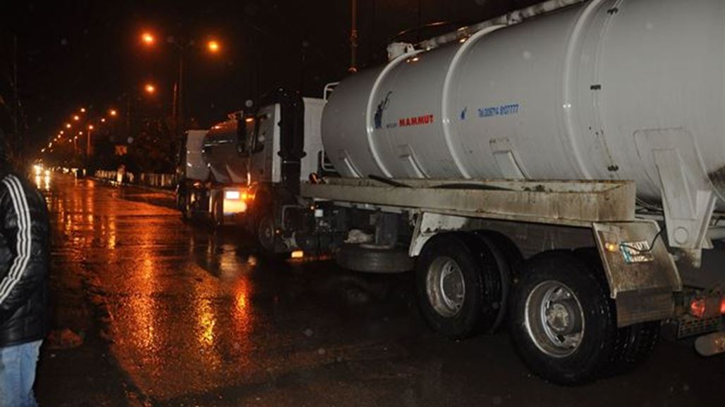 امانة بغداد تعلن السيطرة على مياه  الامطار