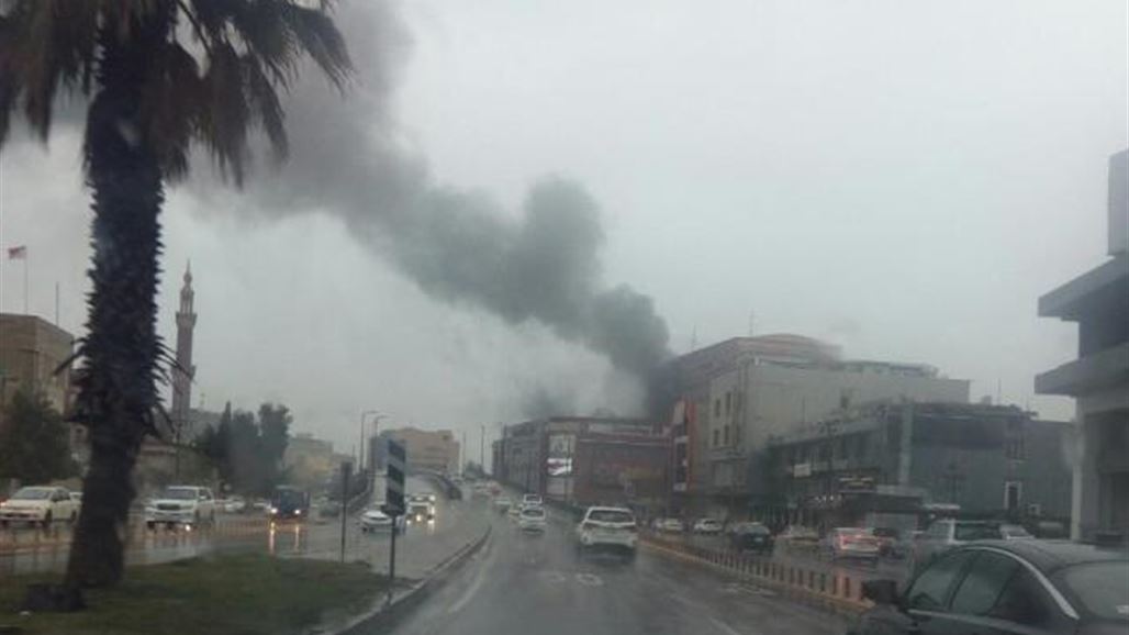 اخماد حريق المول في اربيل ومصرع احد العاملين