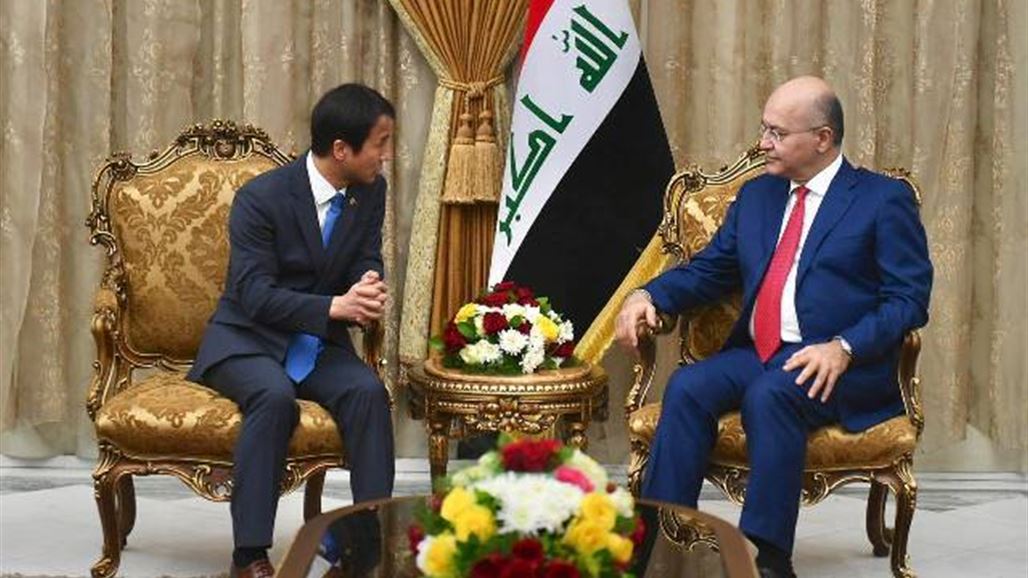 صالح يؤكد أهمية المشاركة الفاعلة للشركات ورجال الأعمال الكوريين للاستثمار بالعراق