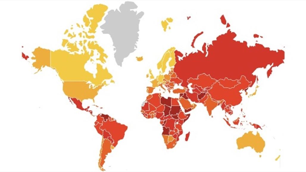 العراق في المرتبة السادسة عربياً والـ13 عالمياً باكثر الدول فساداً عام 2018