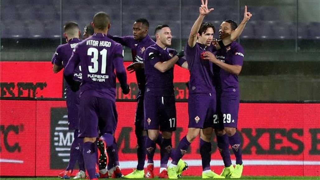 فيورنتينا يمزق شبك روما بسباعية ويبلغ نصف نهائي كأس إيطليا