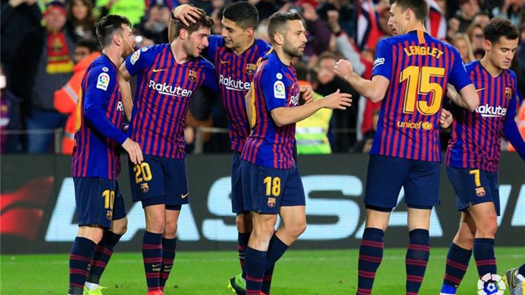 برشلونة يكرر "ريمونتادا" سان جيرمان أمام إشبيلية ويبلغ نصف نهائي كأس الملك