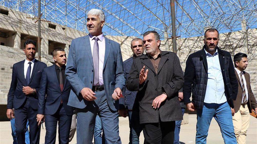 الكشف عن نسب انجاز قاعة "بغداد آرينا"