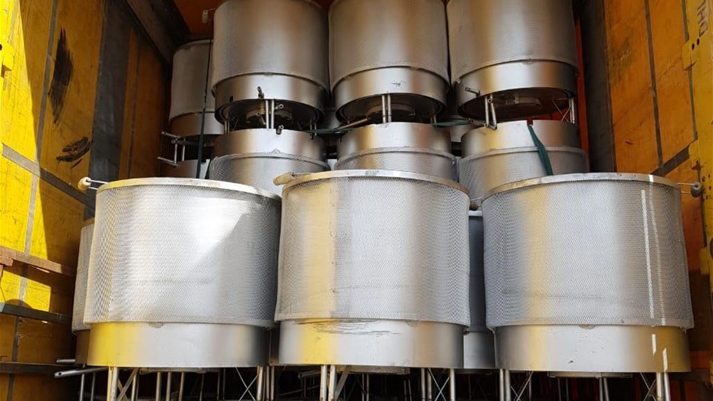 الجمارك: إعادة اصدار إرسالية أفران غازية في منفذ الشيب