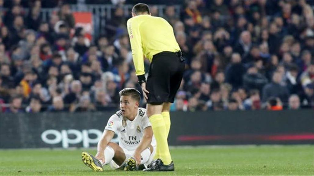 شكوك حول لحاق لاعب ريال مدريد باياب الكلاسيكو