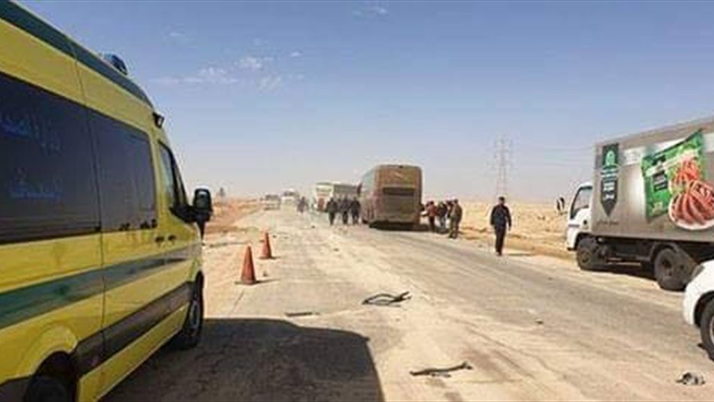 مصرع واصابة 20 شخصاً بينهم عراقيون بحادث جنوبي سيناء