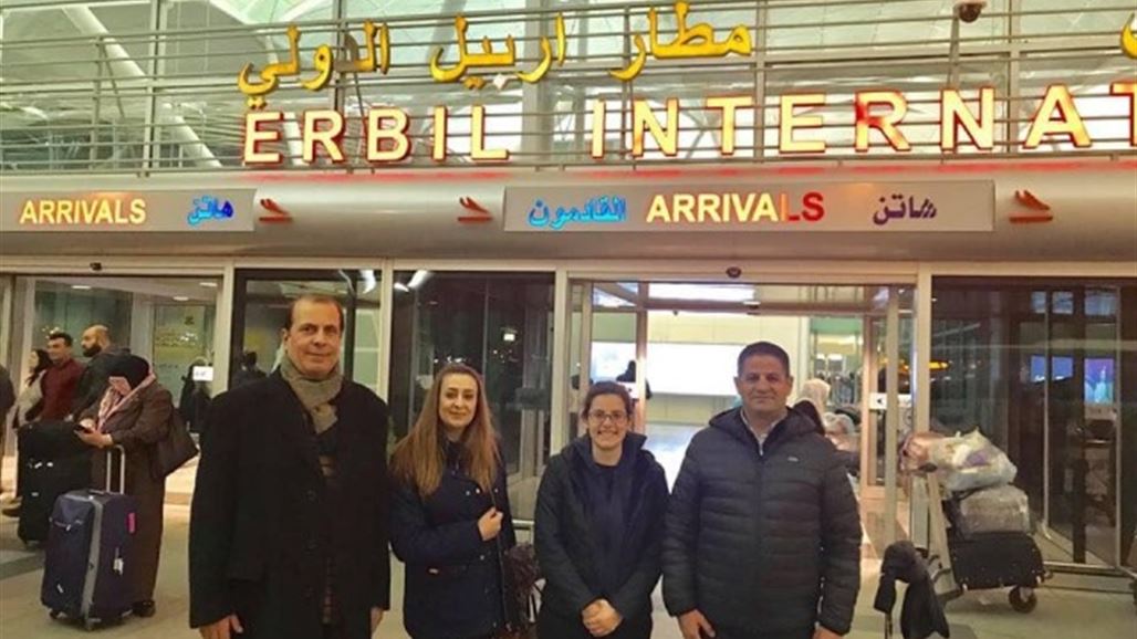 وفد آسيوي يصل اربيل للاطلاع على استعدادات بطولة غرب آسيا