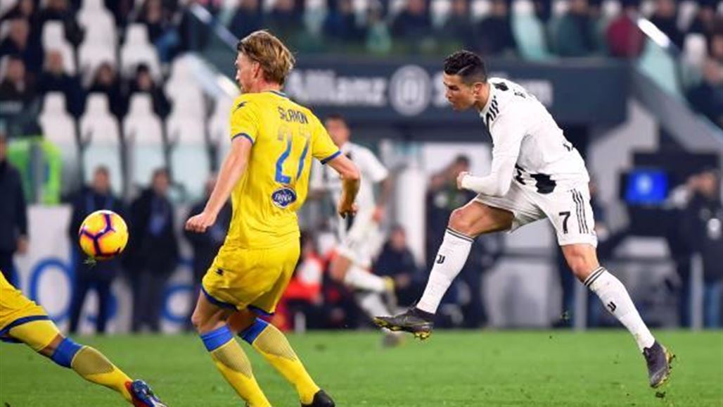 يوفنتوس يستعد لاتلتيكو مدريد بثلاثة في شباك فروسينوني