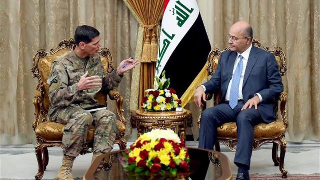 قائد عسكري أميركي يجدد التزام بلاده بدعم العراق