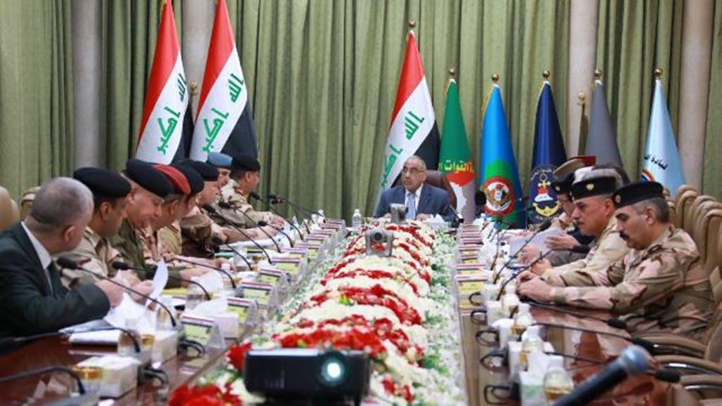 عبد المهدي يترأس اجتماعا للجنة التسليح في وزارة الدفاع