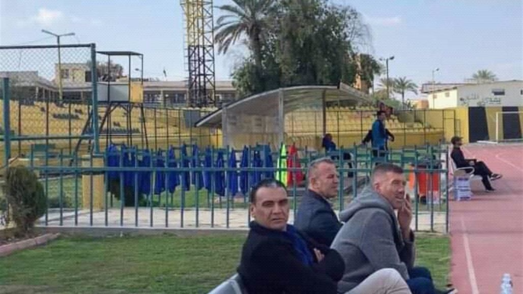 في مهمة استكشافية.. كاتانيتش ومساعده يحضران تدريبات الكرخ