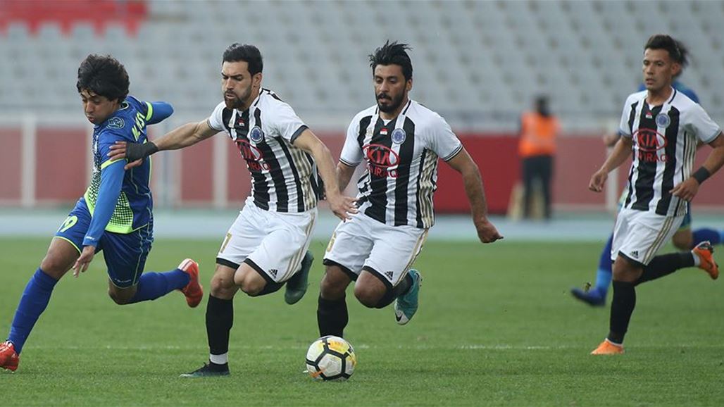 القوة الجوية يقلب الطاولة على الطلبة ويرتقي لوصافة الدوري الممتاز