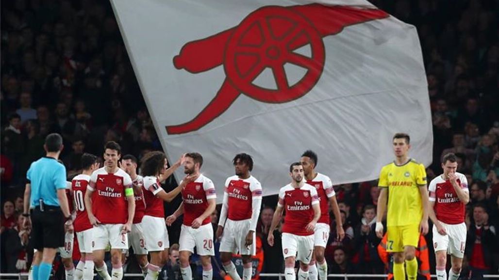 مَدافع آرسنال تحرق حصون باتي بوريسوف في الدوري الاوروبي