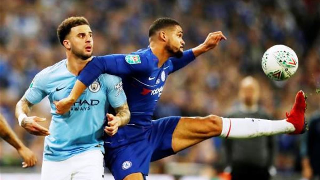 مانشستر سيتي يتوج بكأس الرابطة الانجليزية بتفوقه على تشيلسي بركلات الترجيح