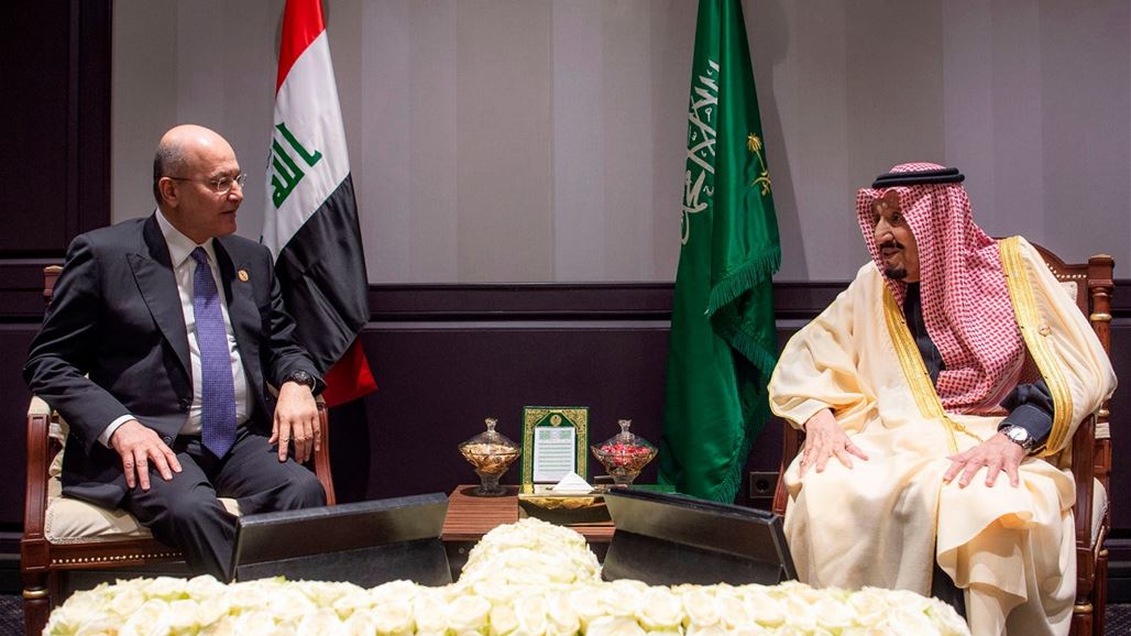 الملك السعودي يؤكد حرص بلاده على وحدة العراق
