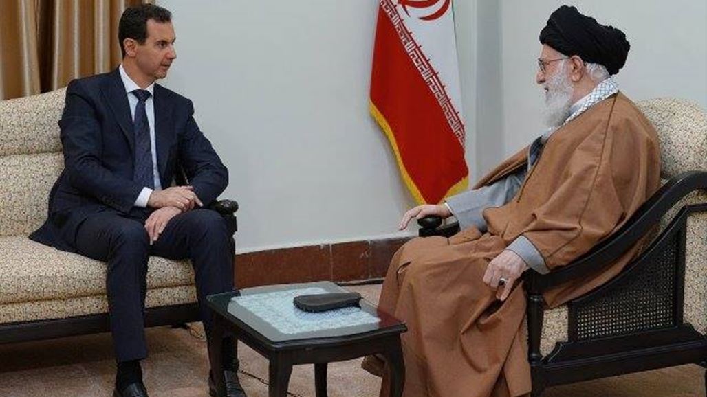 الأسد يصل الى طهران ويلتقي الخامنئي