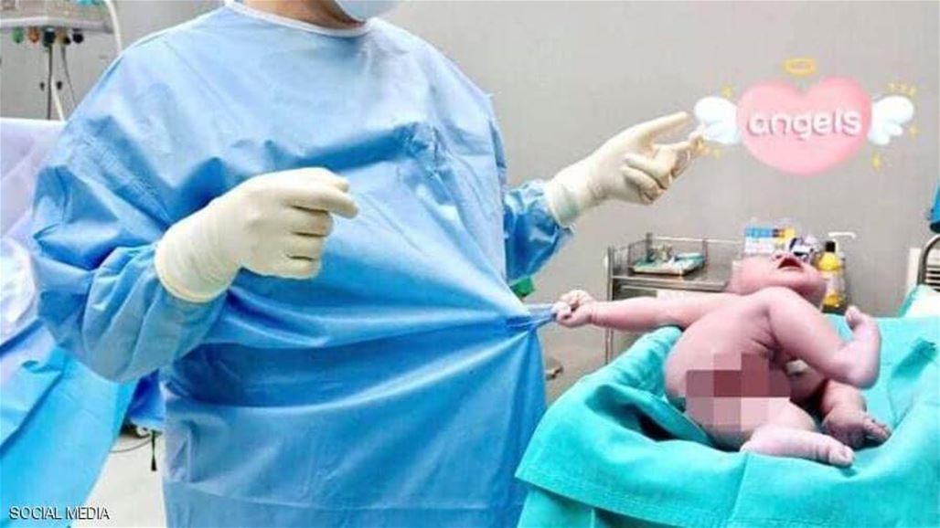 بالصورة: "الرضيع القوي" يثير ذهول رواد مواقع التواصل الإجتماعي