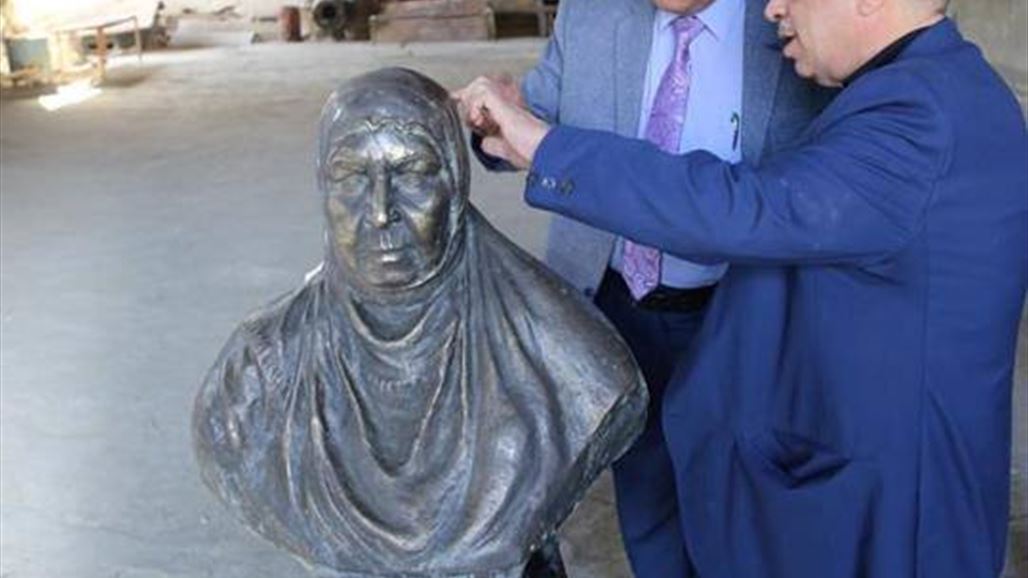 الفنون تعلن الانتهاء من عمل تمثال "أم قصي"