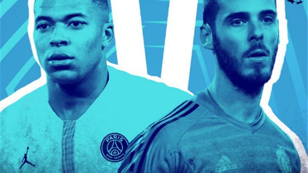 التشكيل الرسمي لقمة باريس سان جيرمان ومانشستر يونايتد في دوري الابطال