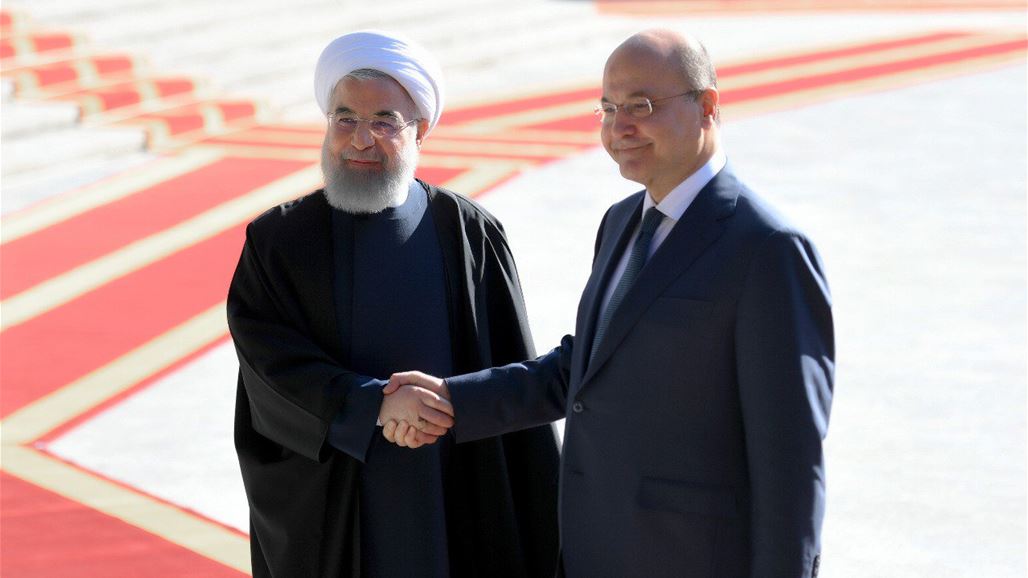 روحاني يصل إلى بغداد في زيارة رسمية
