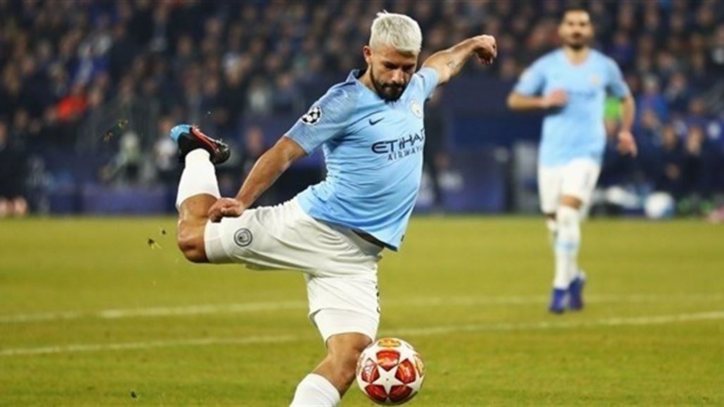 مانشستر سيتي يكتسح شالكه بسباعية ويبلغ ربع نهائي دوري الابطال