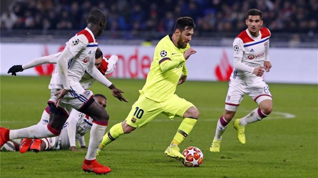 التشكيل الرسمي لبرشلونة أمام ليون في دوري أبطال اوروبا