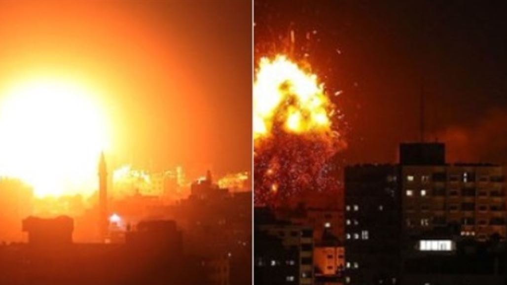 إسرائيل تغير على غزة "ردا على استهداف تل أبيب بصاروخين"