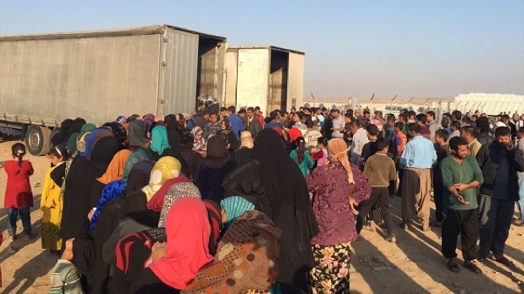 حقوق الانسان: النازحون لن يعودوا الى مناطقهم ما لم تعوضهم الحكومة