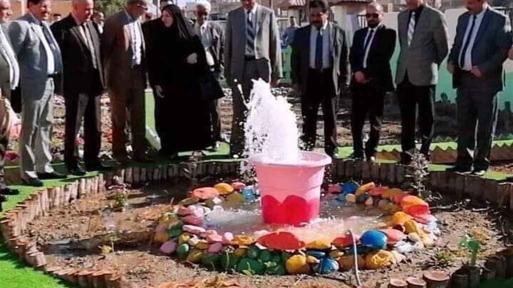 بالصور: تربية ذي قار توضح حقيقة الصور التي انتشرت بشأن "نافورة السطل"