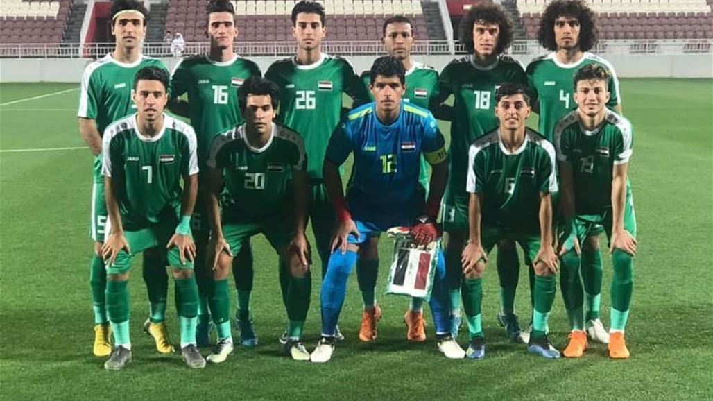 لاعبو الاولمبي يرتدون الشارات السود حداداً على ارواح ضحايا الموصل
