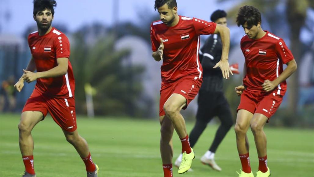 اسود الرافدين يستعدون لمواجهة النشامى في ختام بطولة الصداقة