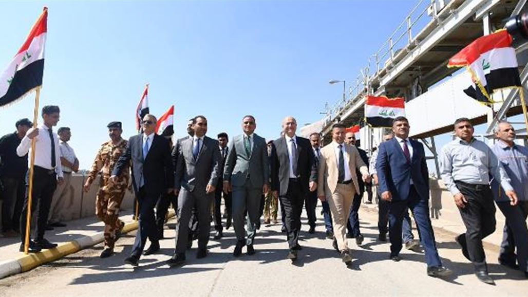 رئيس الجمهورية يتفقد منشآت سدة الكوت ومرافقها الحيوية