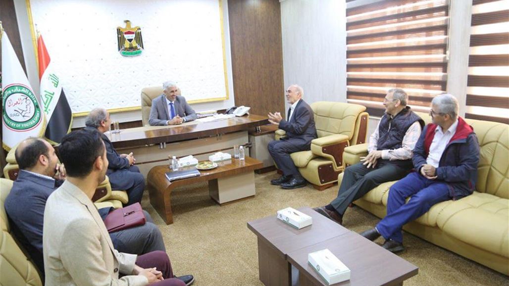 آخر مستجدات انجاز ملعبي الزوراء والتاجيات في بغداد