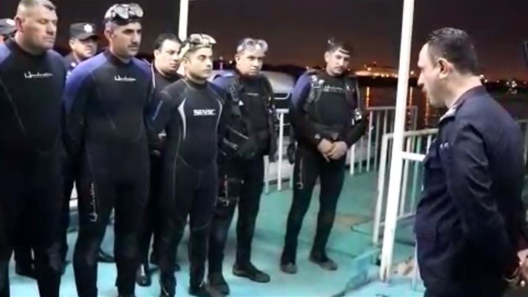 النجدة النهرية ترسل وجبة ثانية من مفارز الغواصين الى الموصل