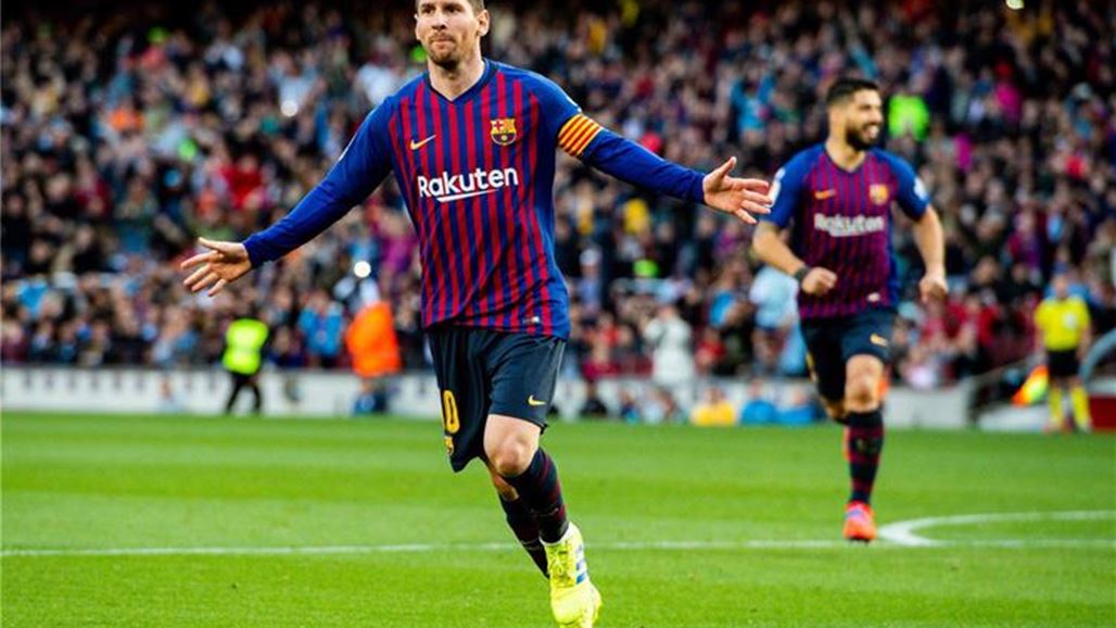 ميسي يحقق رقماً قياسياً مع برشلونة