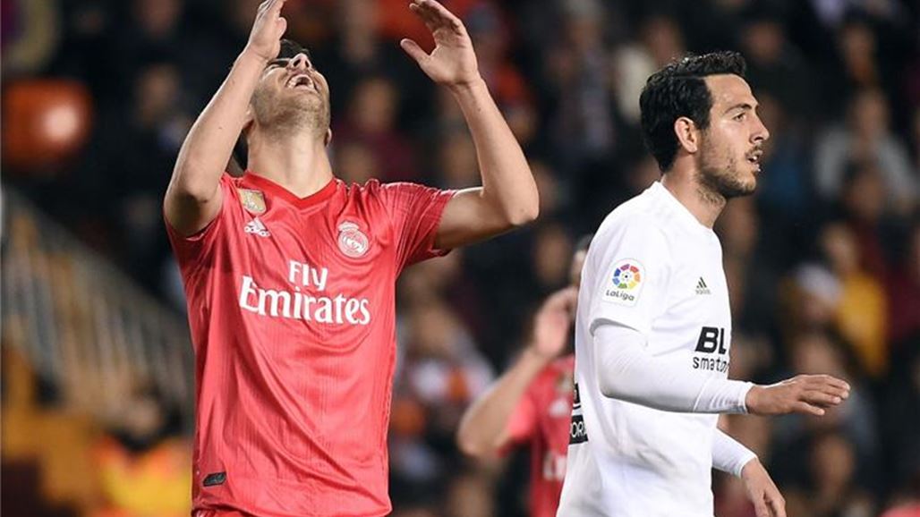 بثنائية.. فالنسيا يلحق الهزيمة الاولى بريال مدريد بعد عودة زيدان