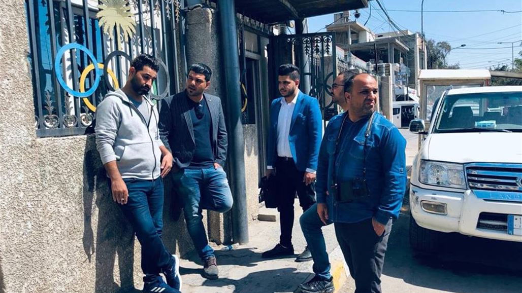 الاولمبية تمنع صحفيين من الدخول الى مقرها