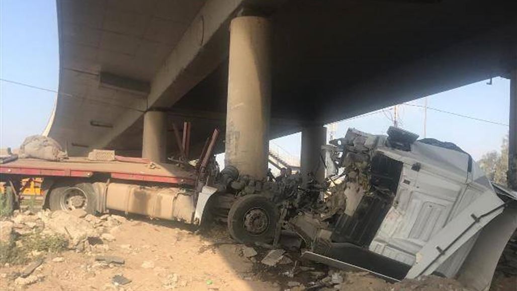 مصرع شخص وابنه بحادث سير شمالي بغداد