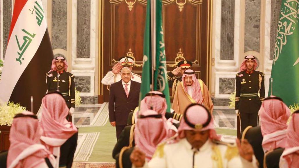 الملك السعودي يعرب لعبد المهدي عن "ارتياحه" للتطور والاستقرار في العراق