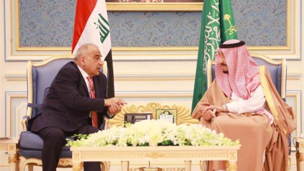 الملك السعودي: حريصون على التعاون مع العراق ودعمه في جميع المجالات