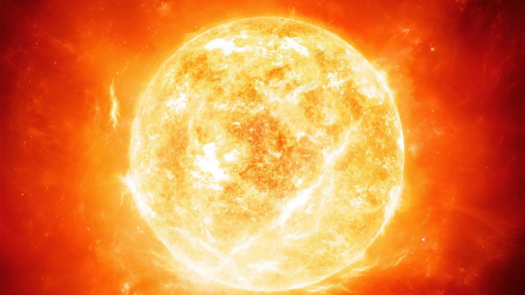 انفجار هائل على سطح الشمس (صورة)