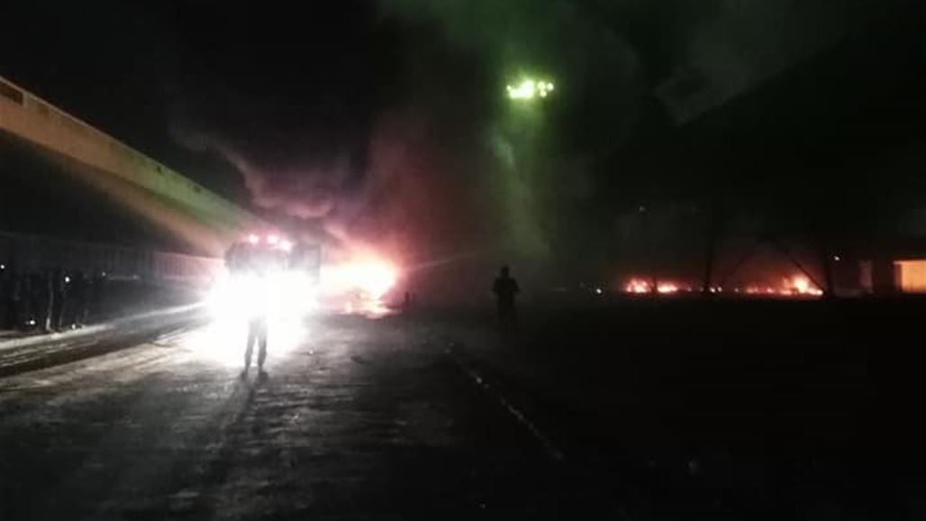 الجمارك: الصهريج الذي احترق في خور الزبير امس عائد الى وزارة الصناعة