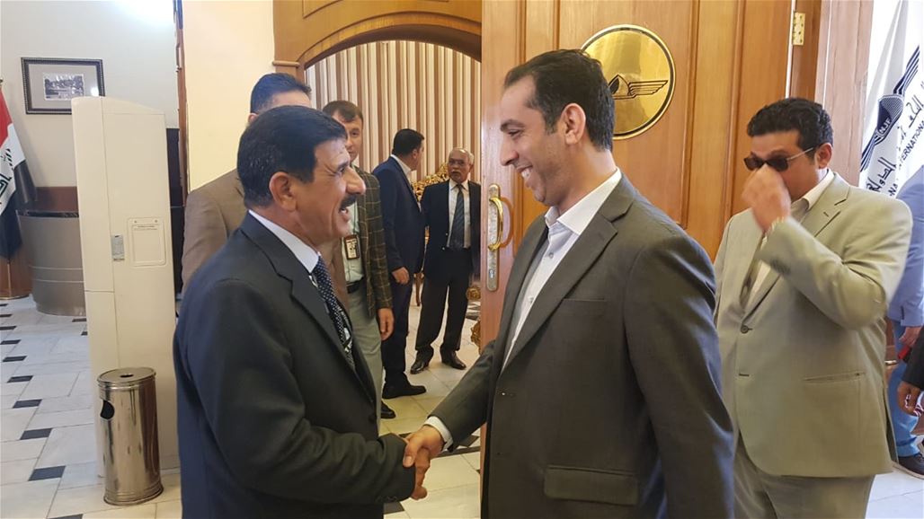 وفد سلطة الطيران المدني السعودي يصل النجف