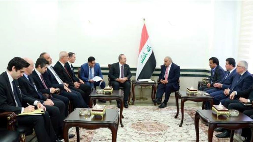عبد المهدي يدعو لحل جميع المسائل العالقة مباشرة بين الحكومتين العراقية والتركية